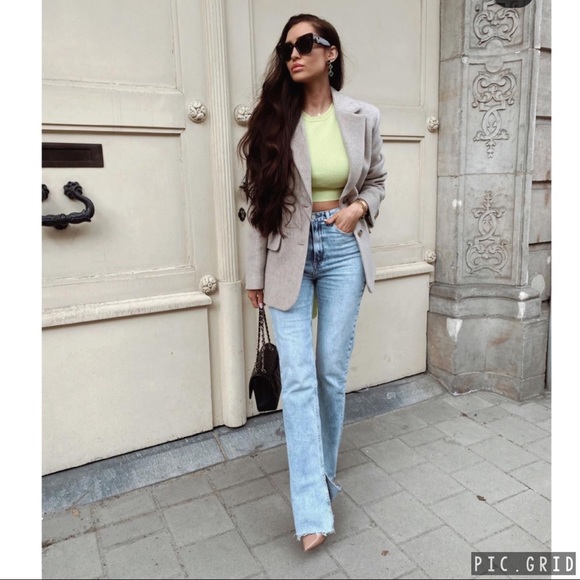 Zara Z1975 full length slit jeans - Picture 6 of 14